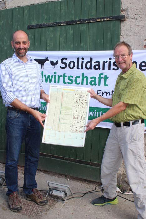 BUND Lippe unterstützt die neu gegründete Gruppe Solidarische Landwirtschaft in Lage