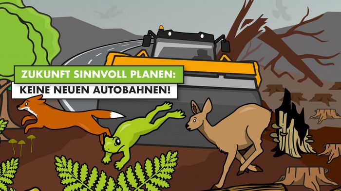 Der BUND fordert: Zukunft sinnvoll planen – Keine neuen Autobahnen!
